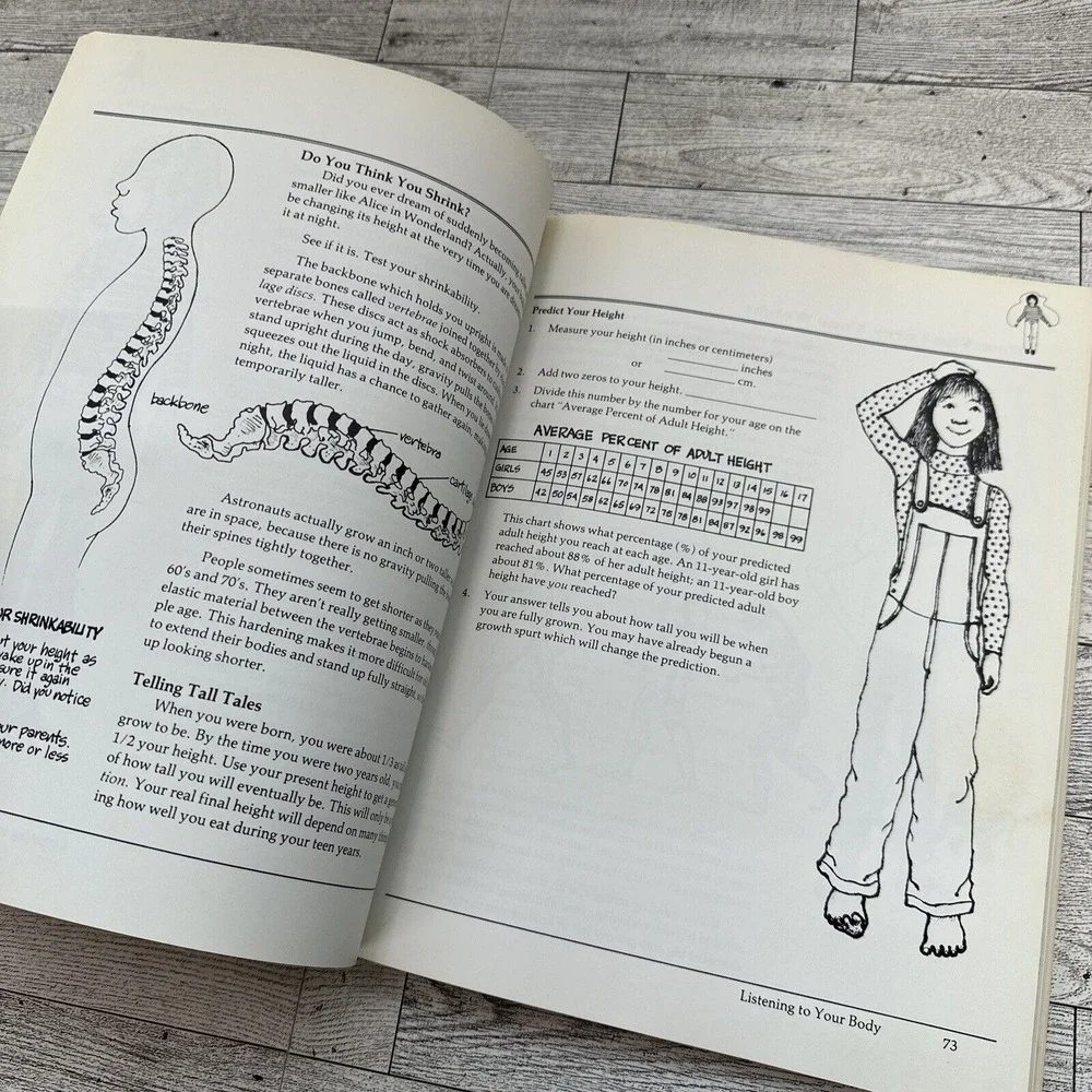 Vtg 1979 BODYWORKS The Kids' Guide To Food And Physical Fitness By Carol Bershad